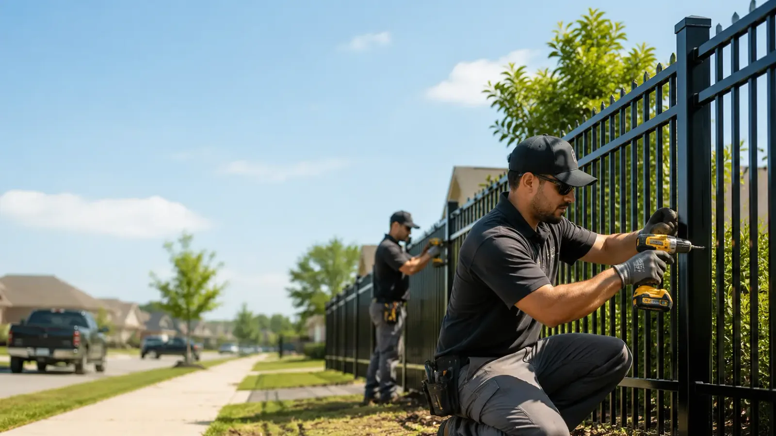 Metal Fence Installation in Manchester, MI